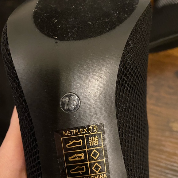 Fashion Nova Forever a Babe over the Knee Heels Netflex size 7.5 - Picture 11 of 15